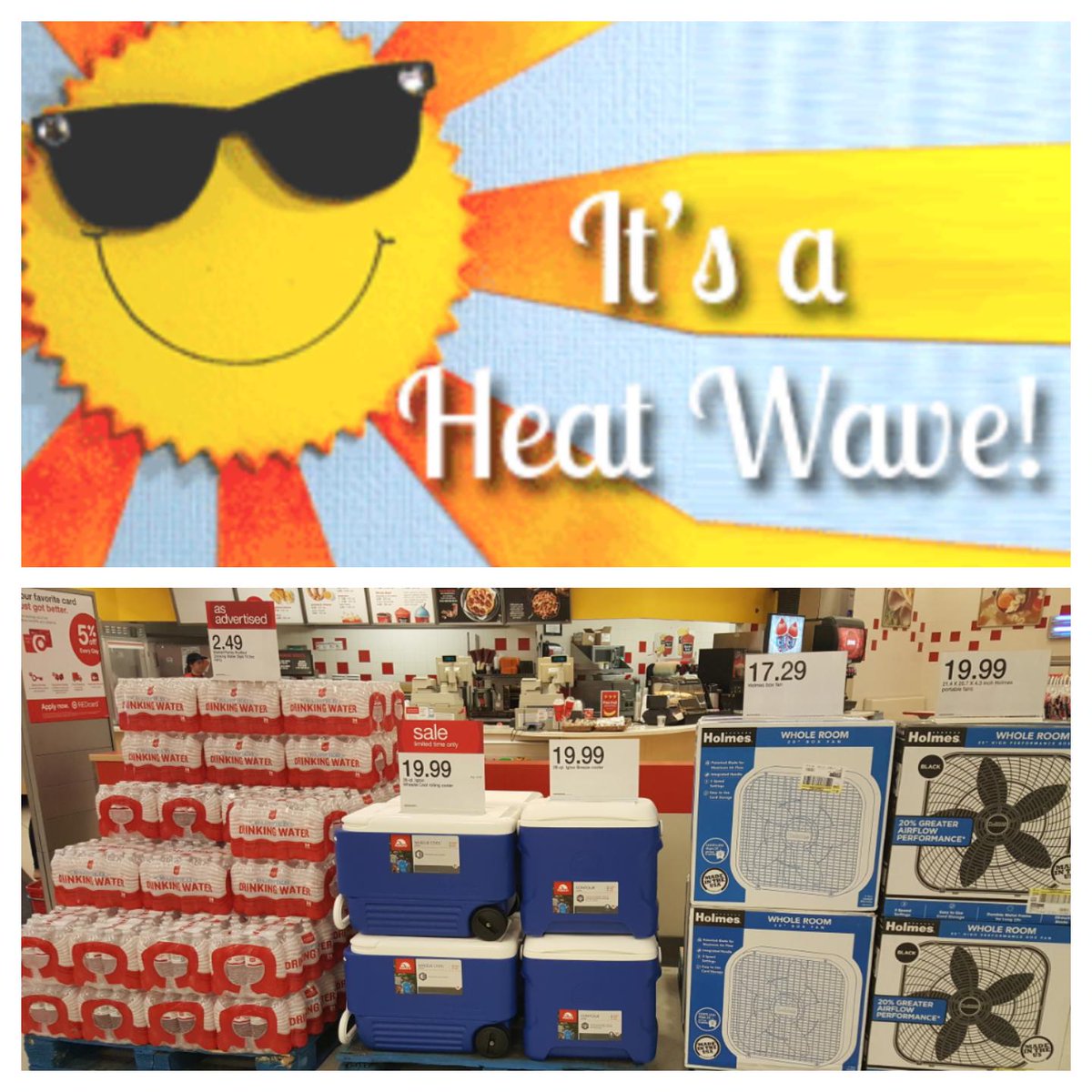 jodiray_'s tweet photo. Hot weather merchandise up front for our guests #358 @FiglioliScott https://t.co/toTSY7dMe0