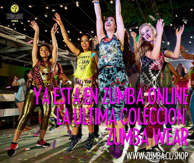 Zumba_Chile's tweet photo. ¡YA ESTÁ EN ZUMBA ONLINE LA ÚLTIMA COLECCIÓN DE ZUMBA WEAR!
Ingresa 👉 https://t.co/odGr2qv1iK https://t.co/TM6qfEI3ky