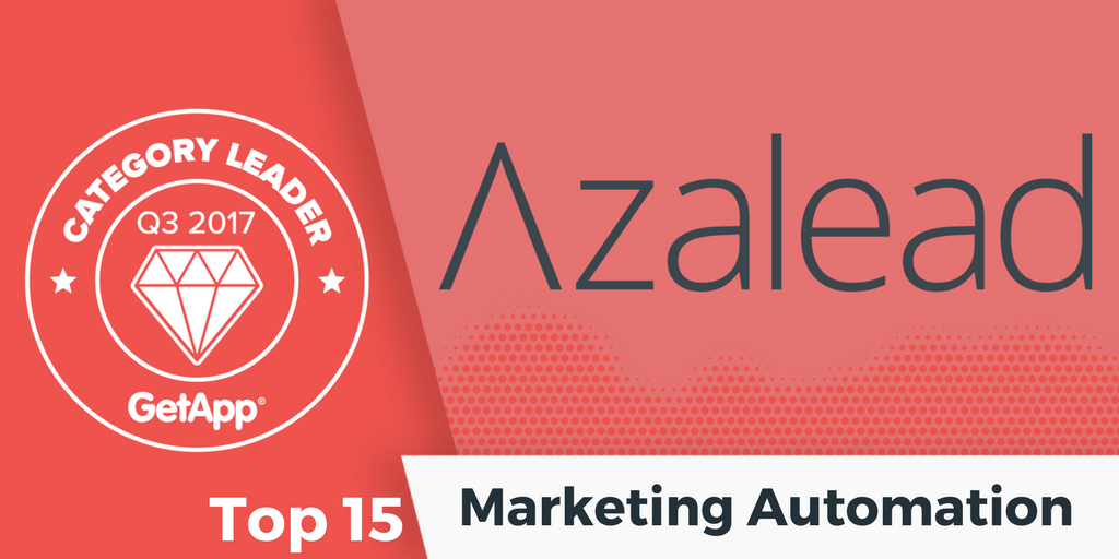 GetApp_Mkting's tweet photo. The platform for Account Based Marketing, @AzaleadABM is a Top #MarketingAutomation Category Leader in Q3! https://t.co/2nEgKYimKc https://t.co/uFoiO7ztvA