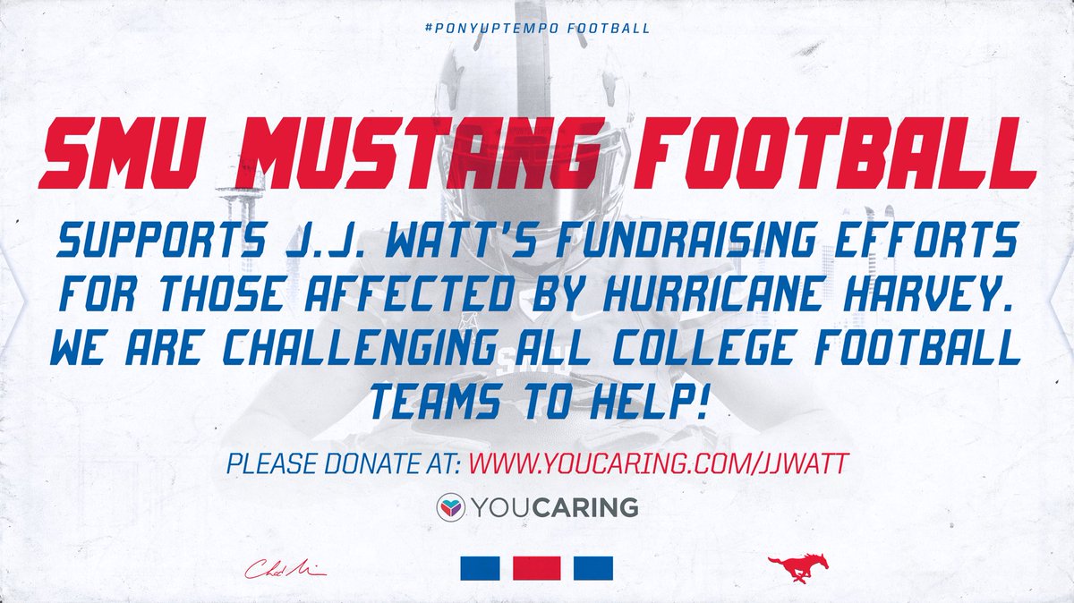 coachchadmorris's tweet photo. All teams not affected by Hurricane Harvey...let's rally together. @JJWatt https://t.co/Fs2Mgp2ZuW