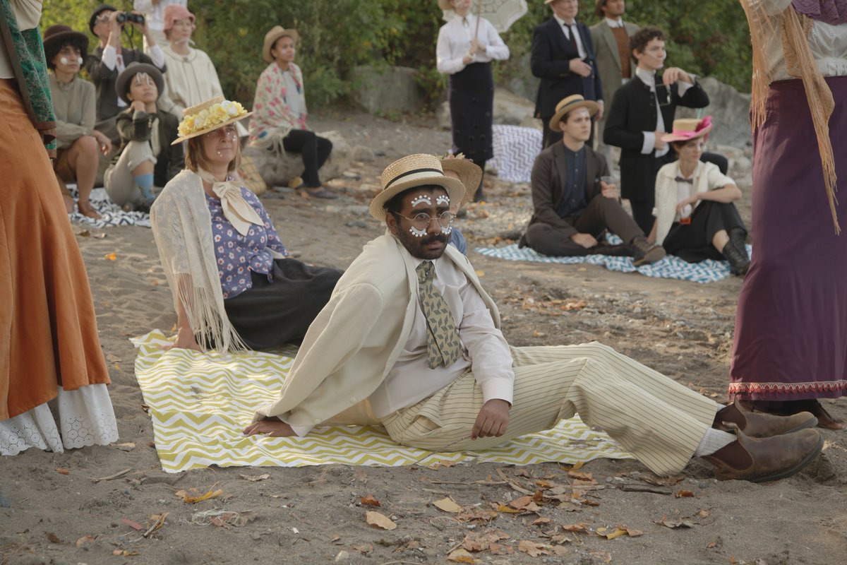 Oliver Husain's 'Isla Santa Maria 3D' in 'Pilger Mills' at <a href="/KV_Nuernberg/">Kunstverein Nürnberg</a> as of September 9th