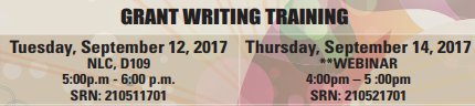 NISD_grants's tweet photo. NEF Resource Grant Writing Training Dates #NISDInspired https://t.co/QPeH301TrL
