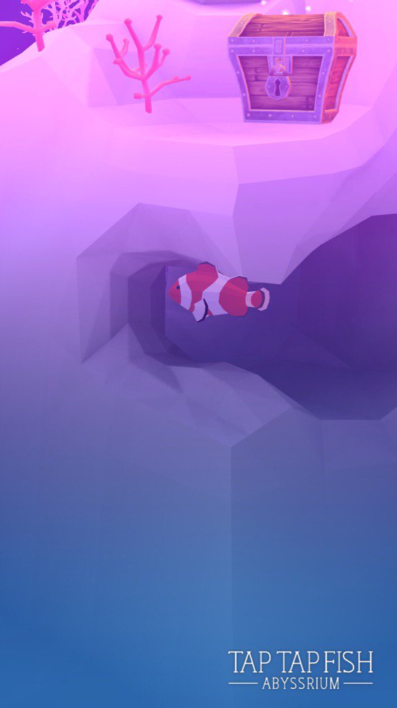 XxBeckyh's tweet photo. My Red Clownfish:) 
#taptapfish
Download: https://t.co/88q7Sa5cfG https://t.co/X5CEESqM84