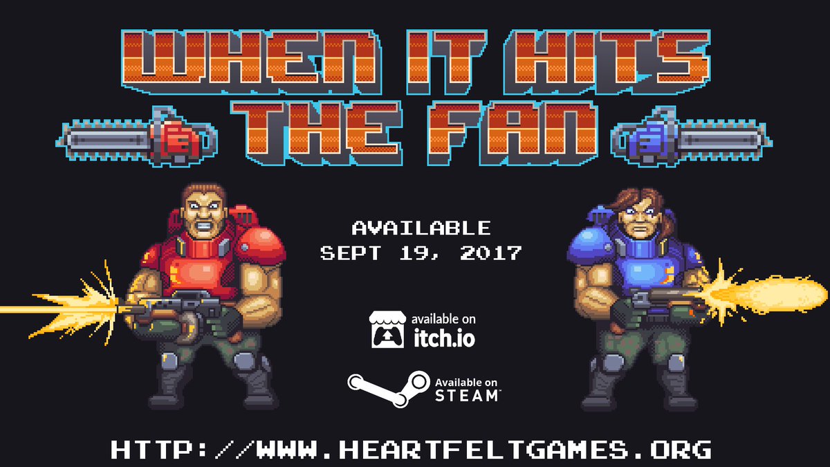 TrueYomic's tweet photo. When It Hits the Fan's store page is finally up on Steam, Coming Sept. 19, 2017!  https://t.co/dNd3w6ovxr … #gamedev #indiedev https://t.co/849rfqhHOA