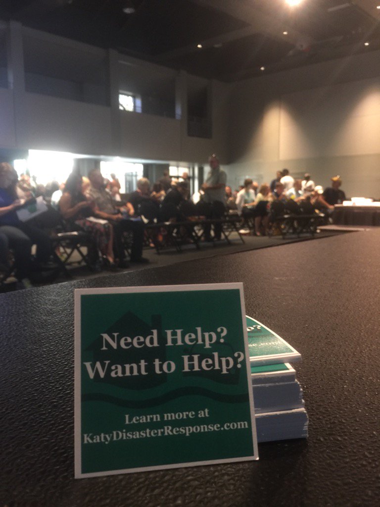 Area Church leaders unite to care for Katy #HurricaneHarvey