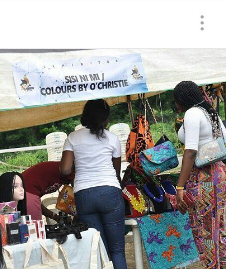 sisinimi's tweet photo. Let's do it again next year #mge_ogun #exhibitor #sisinimi #entrepreneur #rockcity #ankarabags #buynaija #handmade https://t.co/4yR8alJdNE