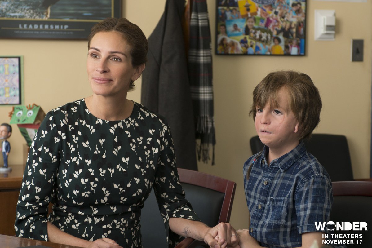 whitebirdmovie's tweet image. Behind every child who believes in themselves is a parent who believed first. ❤️
Julia Roberts and Jacob Tremblay star in #WonderTheMovie.