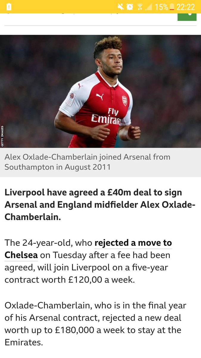 JohnG374's tweet photo. @Arsenal £180,000 to £12,000 per week 😂 BBC sport got it wrong https://t.co/iuEZbdNs0w