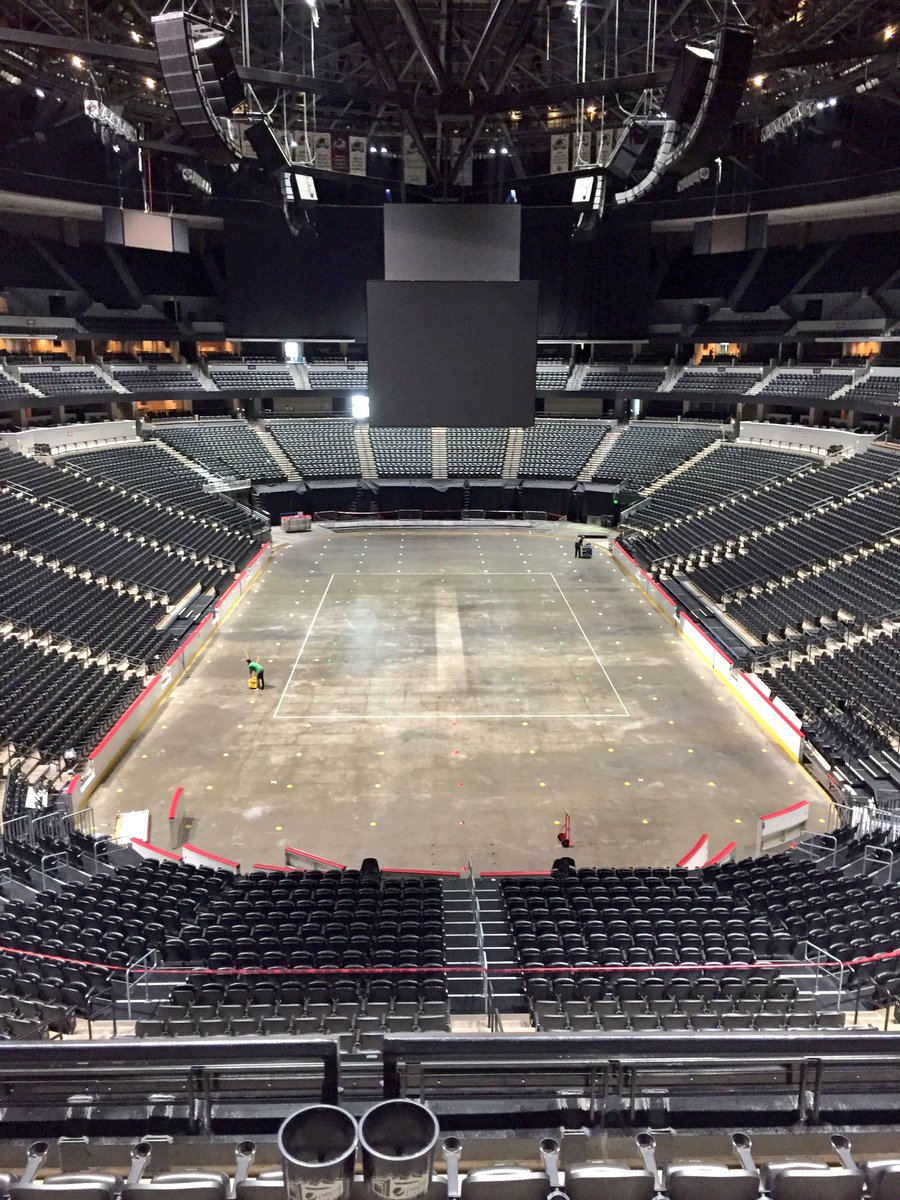 BobHamer_'s tweet photo. Back at Pepsi Center for day three of sales training! @Avalanche when does the ice go down? I'm ready for hockey season! https://t.co/v9kGtdNCgE