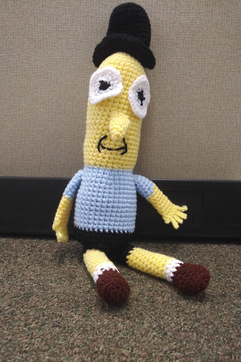 Just receved Mr. Poopy buthole from Rick and Morty! The amazing artist behind this is <a href="/courdorygirl/">Angela Bare</a>  thank you so much! #RickAndMorty