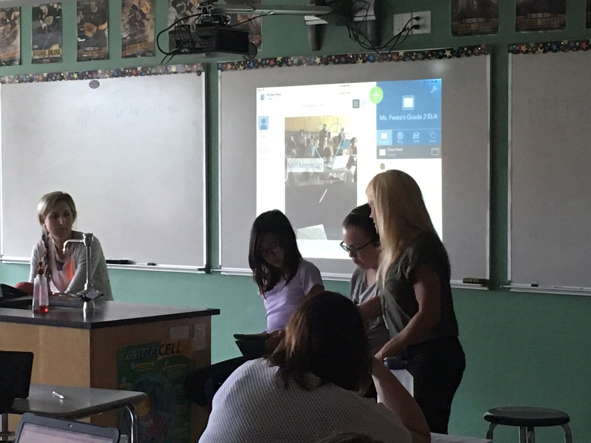 BPSMemorialLC's tweet photo. Learning all about @Seesaw!  Thanks @jlscheffer #BPSCON #BPSchat https://t.co/NMb7qoI5tO