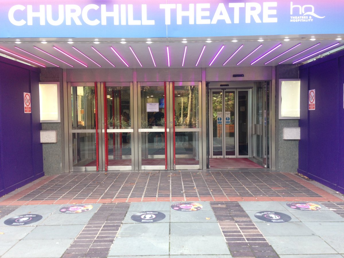 The_Churchill's tweet photo. Loving our outdoor vinyls for @PreacherManUK ! #preacherman #opensnextweek https://t.co/aVFQ7gffNh