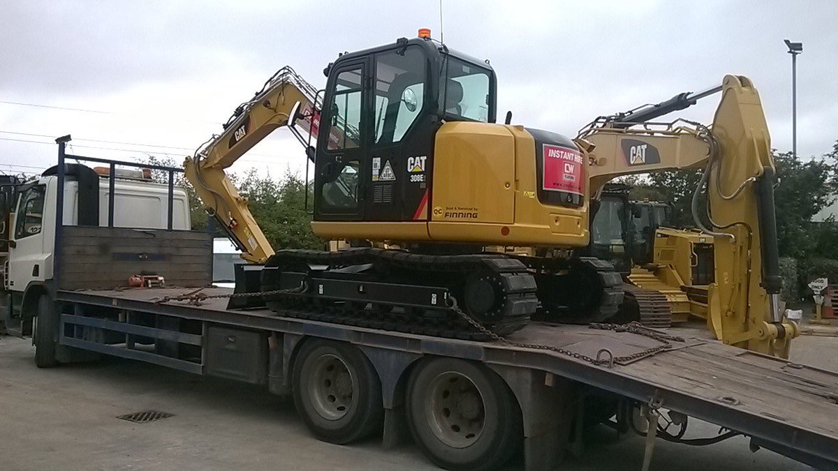 DarrenBodio's tweet photo. Very busy month with 14 new CAT 308E2's for @CWPlantHire more due out next month @FinningNews #builtforit #best8t https://t.co/dHlMlOdOwE
