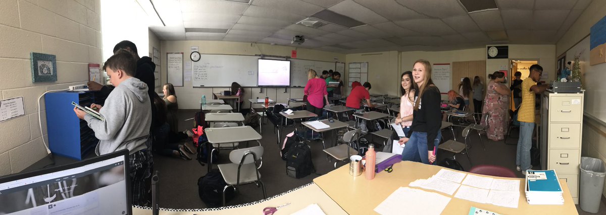 Geometry Kahoot Review &amp; algebra 1 Scavanger Hunt stations. Block days rock #geometry #Algebra <a href="/DanBlackBGCS/">Dan Black</a> <a href="/JeffDeverBgcs/">Jeff Dever</a> #bobcatproud