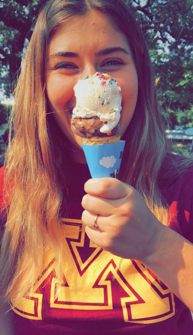 Nothing better than celebrating the first game day with a much needed Ben and Jerrys truck❤💛💥