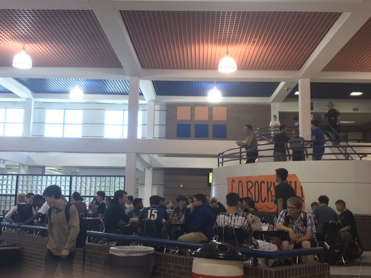 JacketsAct's tweet photo. Theatre students practicing the art of observation in the cafeteria
#jacketsact (kinda creepy) https://t.co/2ntrKenHWX