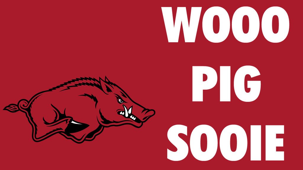 SherwoodRecruit's tweet photo. It's Game Day Ya'll! Who is headed to the game tonight? Is anyone braving the tailgating today? #WooPig #RazorbackGameDay https://t.co/ilhKmO71Td