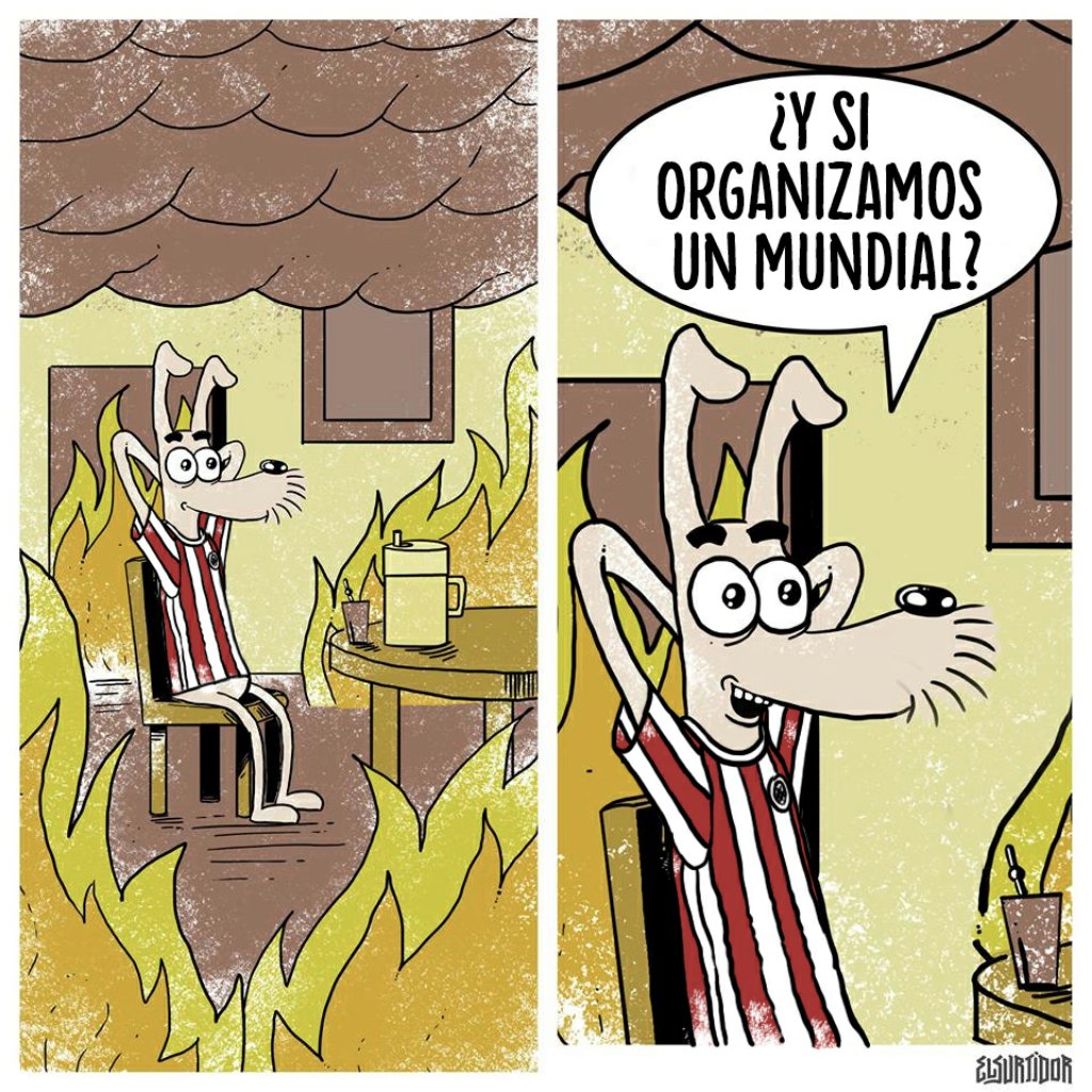 RevistaZetaPy's tweet photo. #ACTUALIDAD Con la propuesta de la realización del mundial en Paraguay 2030 los memes no se hicieron esperar 😂😂 Mándanos tu meme 😂 https://t.co/nIStBNyGhP