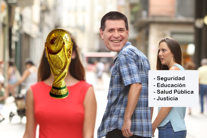 RevistaZetaPy's tweet photo. #ACTUALIDAD Con la propuesta de la realización del mundial en Paraguay 2030 los memes no se hicieron esperar 😂😂 Mándanos tu meme 😂 https://t.co/nIStBNyGhP