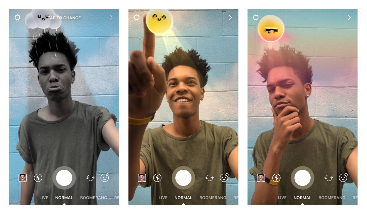 Instagram on X: "Share your #mood with our new weather-inspired face filters  🌤 https://t.co/FJ5UlbY8BW" / X