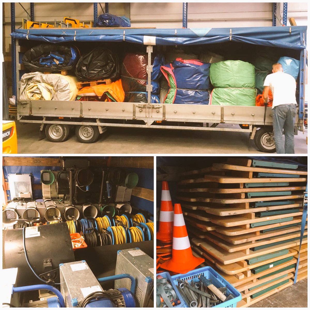 Voorbereidingen voor #Springkussen #festival in volle gang voor zaterdag 2 sept. 🍏💪🏼🎉

#vruchtenbuurt #vlierboomstraat #appelstraat #denhaag