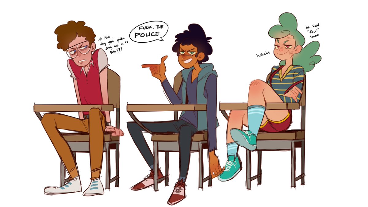 kyotemeru's tweet photo. finished it lmao
teenagers AU by sheriffbuddy
#campcamp https://t.co/xJEDq0MpXj