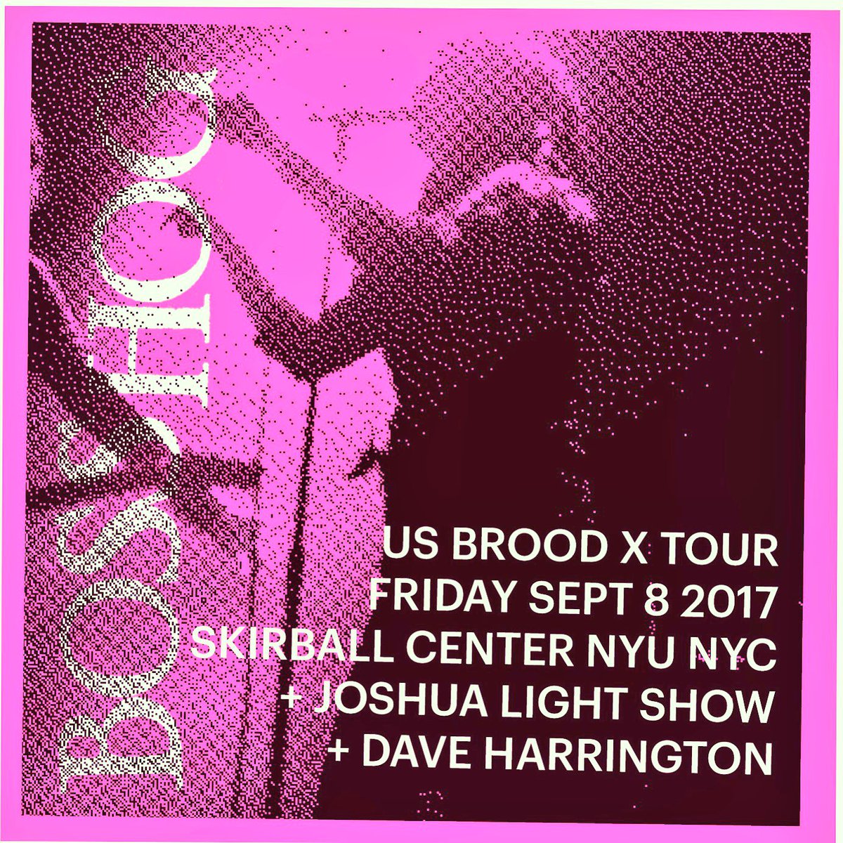 BossHogBitches's tweet photo. #BroodX #US2017 @nyuskirball NYC Friday Sept 8 w/ @JoshuaLightShow & @dharringtone 2 for 1 tix - Promo code JLS https://t.co/wlhdBuGgu9 https://t.co/H18jG3Dcn5