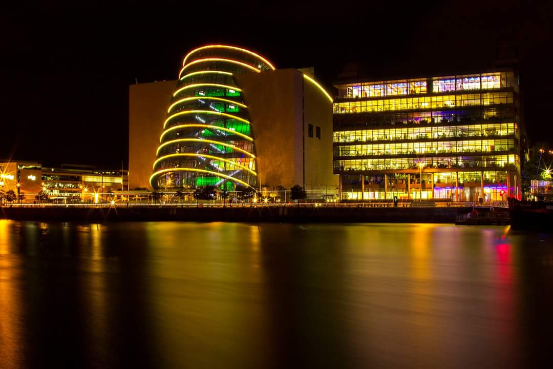 fan_jaf's tweet photo. Dublin Convention Centre https://t.co/WinknEyGYh