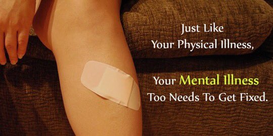 Too often, mental illness is overlooked. Our own family members may not even accept the situation. Education about mental illness is key 🔑