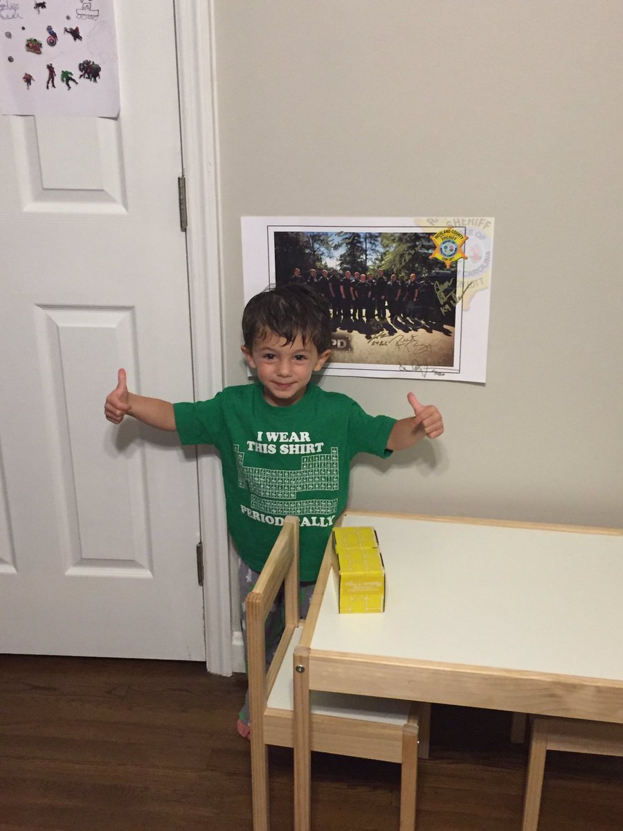 I think he's excited about his new #LivePD poster from <a href="/RCSD/">Richland County Sheriff's Dept.</a> #HopeforHouston event. What do you think?!