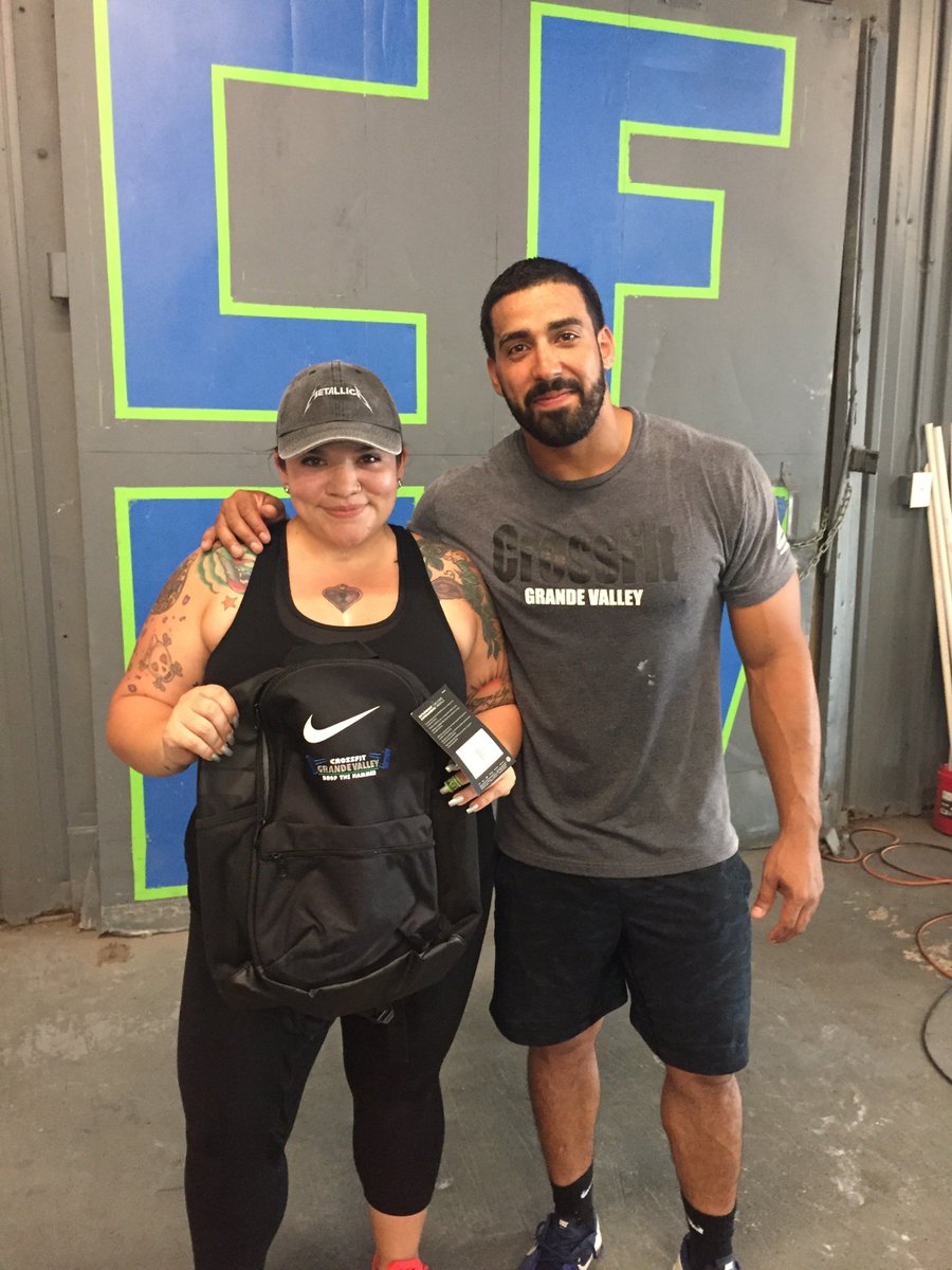 CFGV_'s tweet photo. Congrats to Nikki for winning this months giveaway! She won a Nike sports backpack, an hour massage and a rogue jump rope. #cfgvseptgiveaway https://t.co/EhKsTM6XSb
