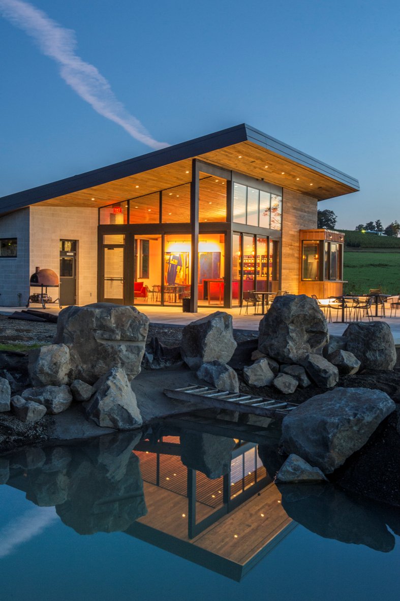 2fORM's tweet photo. It’s throwback Thursday! 2fORM shares one of their most beloved projects, Saffron Fields Wine Tasting Room! Photos: https://t.co/29ZNj24KYM https://t.co/i1tQZP9jmg