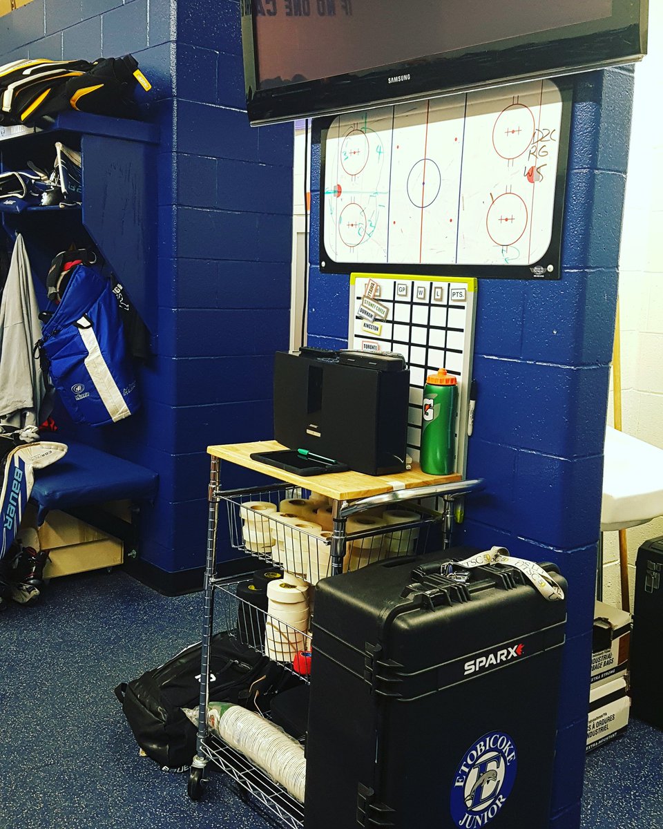 JrDolphins's tweet image. Thanks to @DukesSource for stocking us with tape. Special thanks to our GM @craigmcmunn   for providing us with the best sound system around