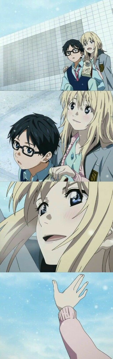 ElBuhonero_'s tweet photo. "Los sentimientos que apreciaré por siempre. Son todas esas cosas pequeñas. ¿No es extraño?" ~Kaori~
#SWKNU https://t.co/kpZWEygtpy