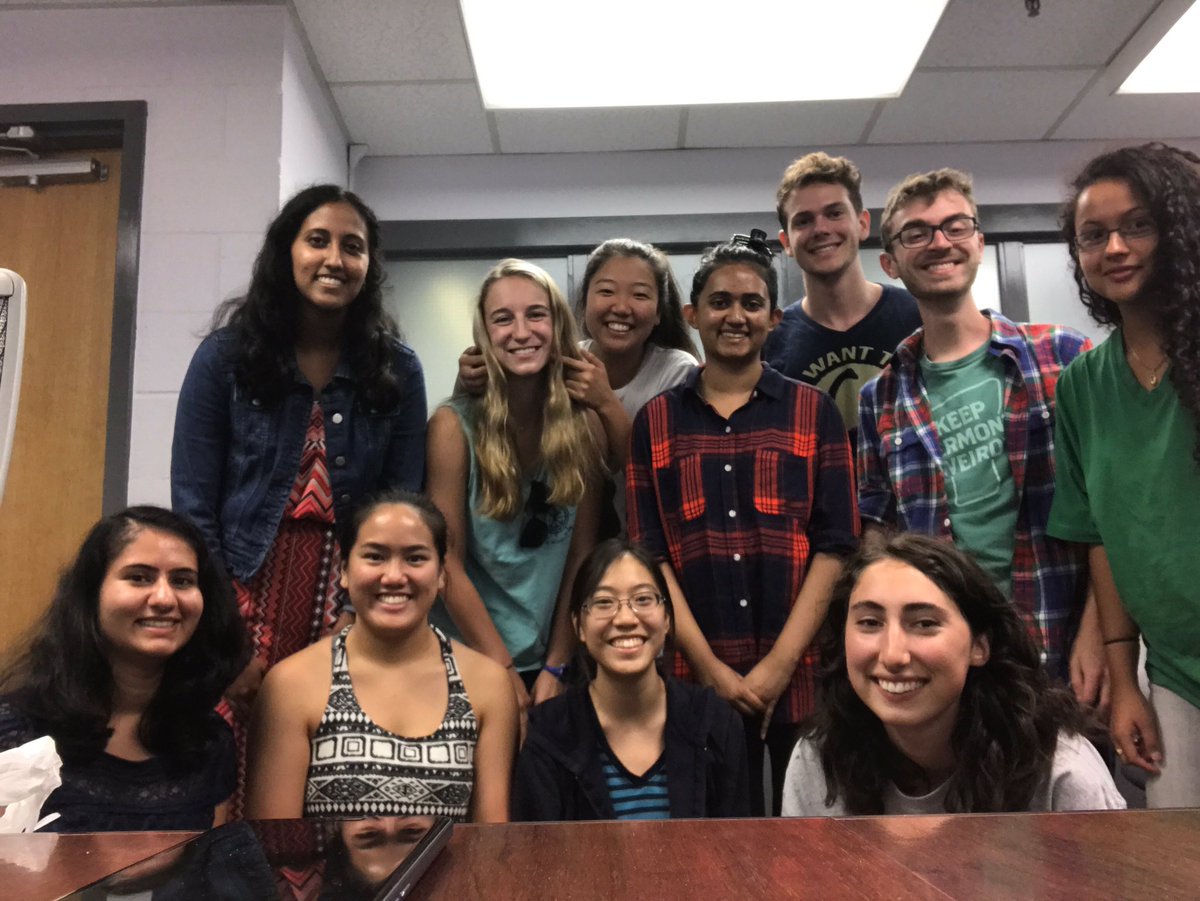 TeamBACTERIA's tweet photo. Finished team meeting of the first week! Tbt to last team meeting of the summer! https://t.co/xSZdxpzxLy