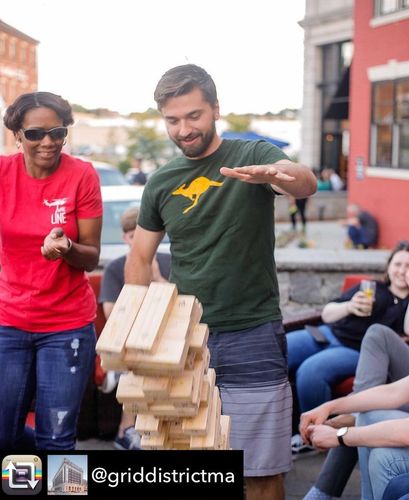WorcTurtleBoy's tweet photo. Repost from @griddistrictma using @RepostRegramApp - #TBT to our epic Jenga Popup at @wormtownbrewery โ๏ธ๐ก๐ #GridLiโฆ https://t.co/ATOWlMQicy https://t.co/Rij93terI7
