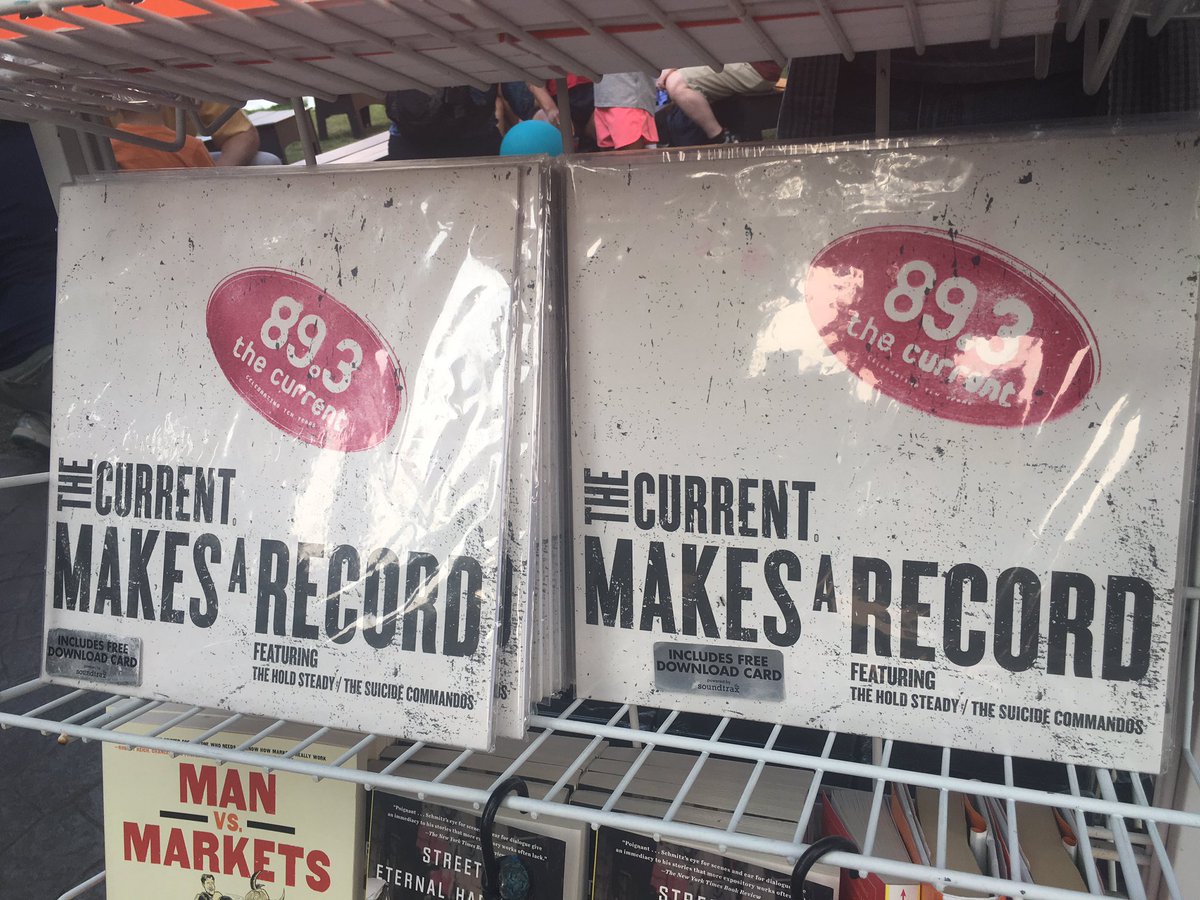 LocalCurrent's tweet photo. Still available at #mnstatefair: our limited-edition #Current10 10" with @theholdsteady and Suicide Commandos! Hand-stamped by our staff. https://t.co/d0xGkWZ6rf