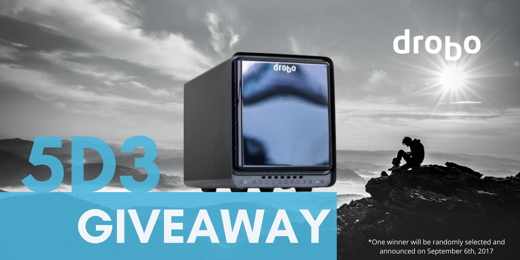 DroboEurope's tweet photo. Giveaway! WIN #Drobo5D3 – the NEW #Thunderbolt3 storage solution! RT, like &amp; follow to enter https://t.co/MQOIOuKvR6