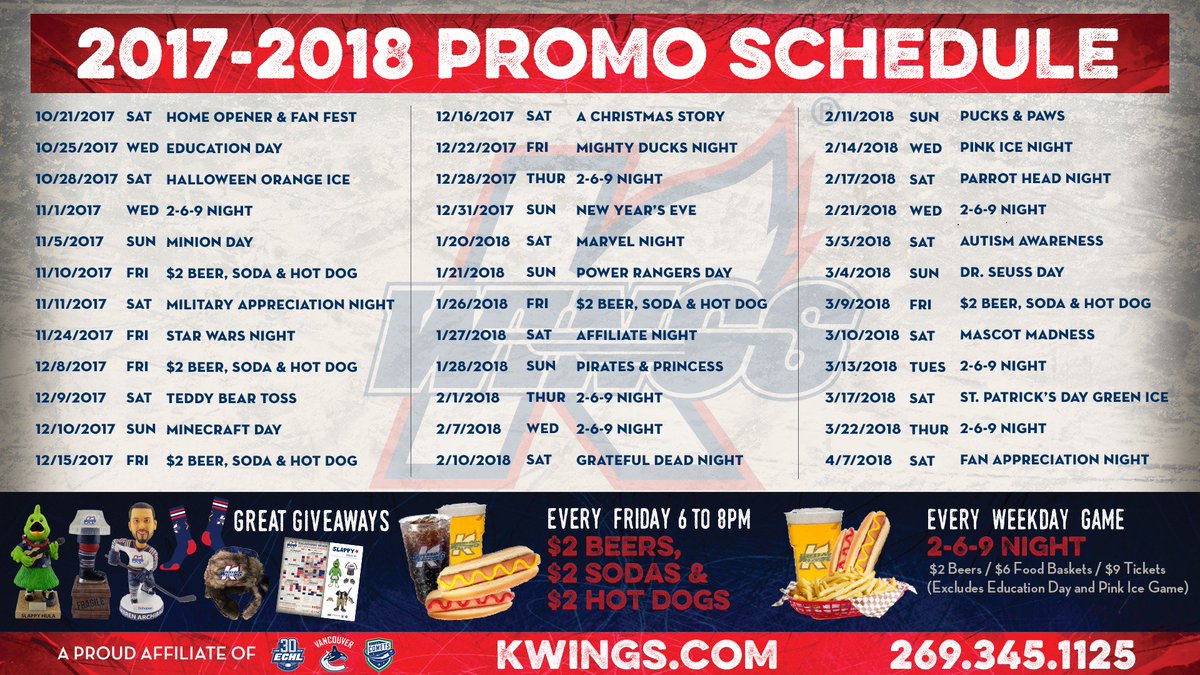 Some old favorites and some new gems.

Our promotional schedule is here

read: kwings.com/News/Article/2…