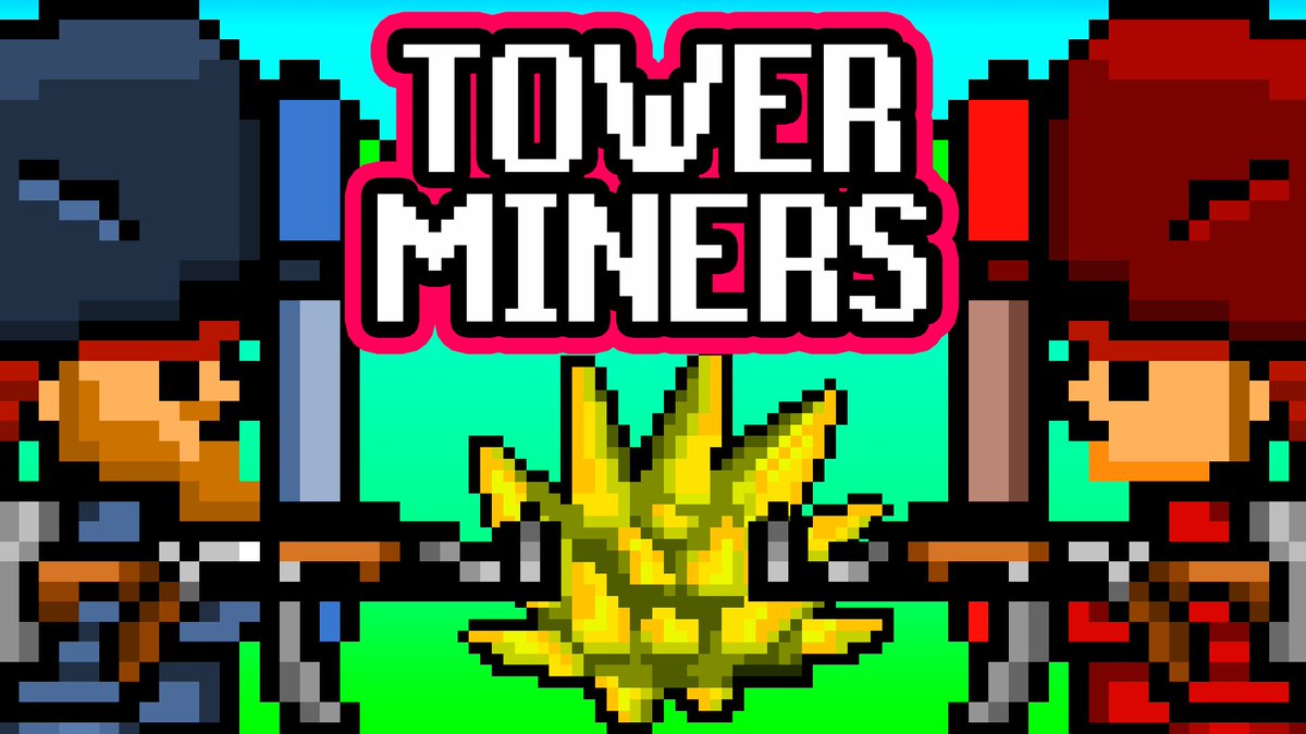 DECaveDave's tweet photo. Einige haben es ja schon mitbekommen. Mein erstes Spiel ist endlich auf Steam. Demnächst im Stream, verteil ich n paar Keys <3
#TowerMiners https://t.co/st2T4ejnIm