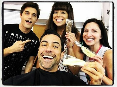 Alice54580's tweet photo. Danny @TheDannyPino  And   @andymientus  #Gone   ( photo of instagram  of @rachelanngeary ) https://t.co/5kdmmkr6SE