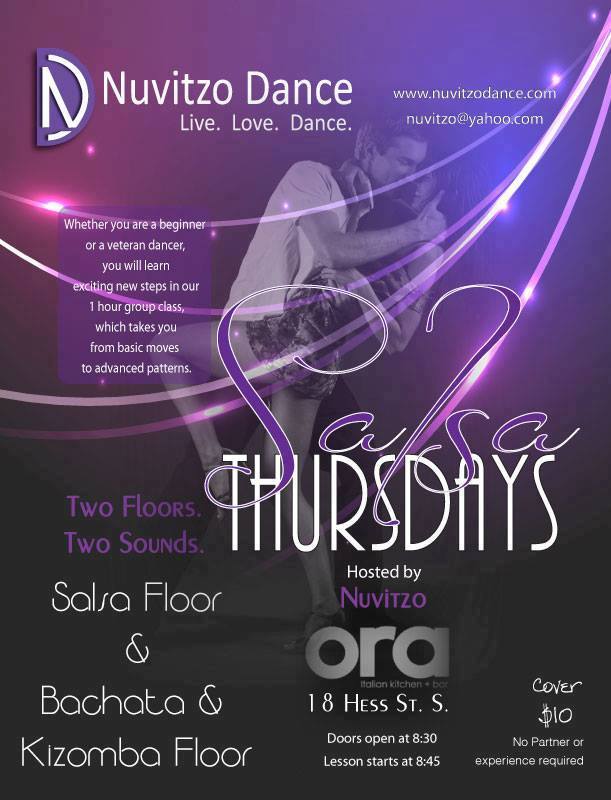 NuvitzoDance's tweet photo. #SalsaThursday TONIGHT @orahessvillage 
#SalsaLesson at 9 pm
Followed by 2 Floors of #Salsa, #Bachata &amp; #Kizomba 
$10 Cover
$5 Beer &amp; Wine https://t.co/lLFUVVegTy