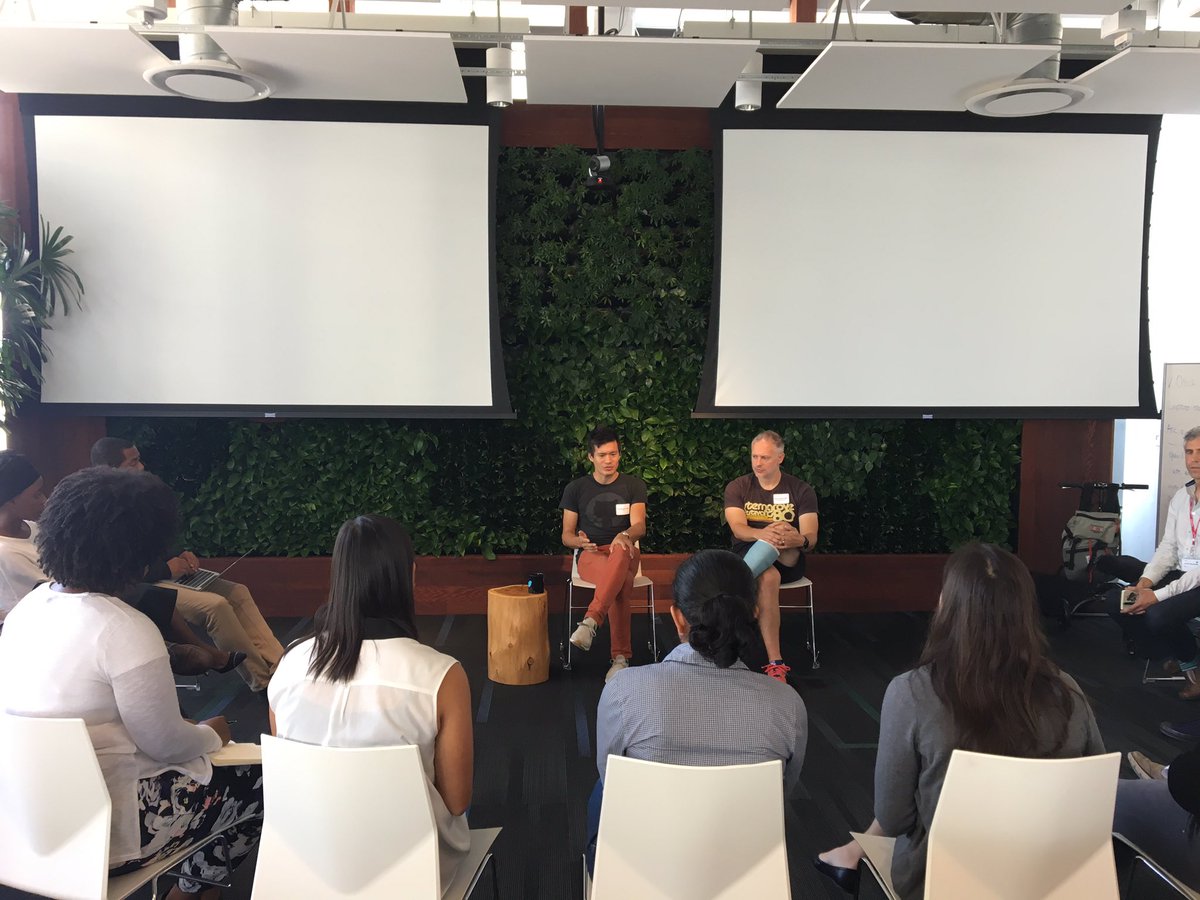 "You can't raise money as a for-profit startup without a technical cofounder. This is analogous to tech nonprofits" #CTOsForGood #FFWD17