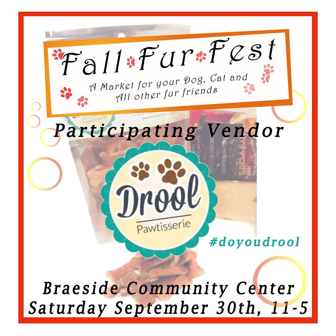 Tnbteventplans's tweet photo. #FallFurFest happening Sept 30th. Spoil your dog or cat at this fall market in #braeside.  #yyc #calgary #yycmarket @DroolYYC  #doyoudrool https://t.co/MWTCEvAv2K