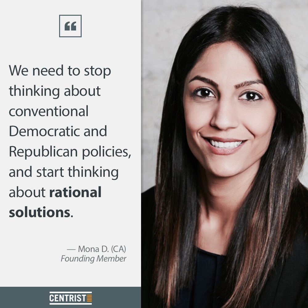 CentProj's tweet photo. Solutions > blind partisanship. That is how we #breakthroughpolitics. https://t.co/MwiSL6HQU7