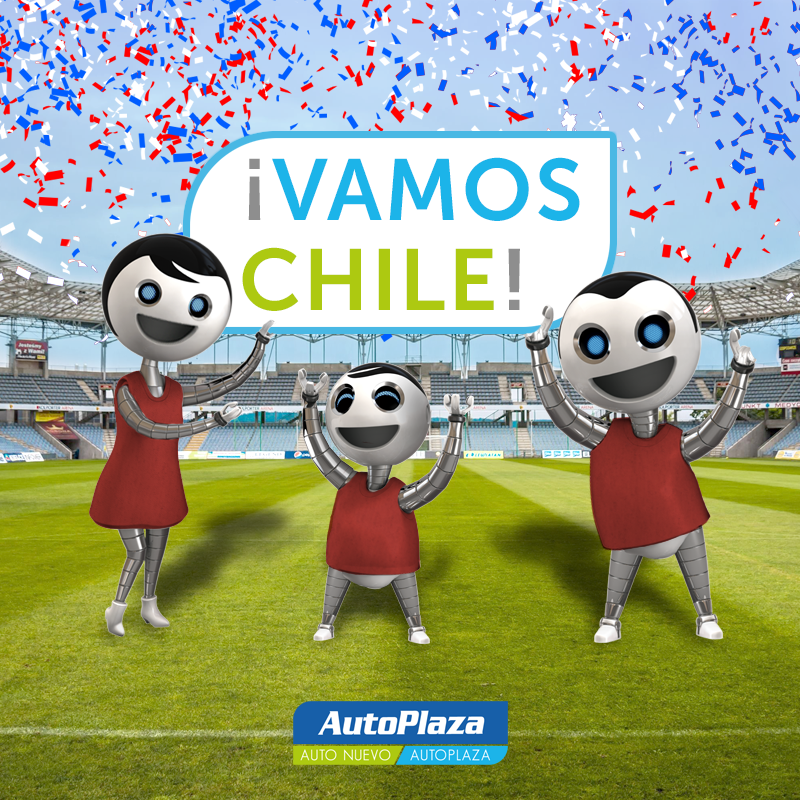 AutoplazaCL's tweet photo. ¡Recuerda! Hoy todos alentando a la Selección desde las 19:30 hrs. frente a Paraguay 🇨🇱 ⚽ 🇵🇾 .  ¡Con todo por esos 3 puntos! #Autoplaza https://t.co/ecQ27OBU5w