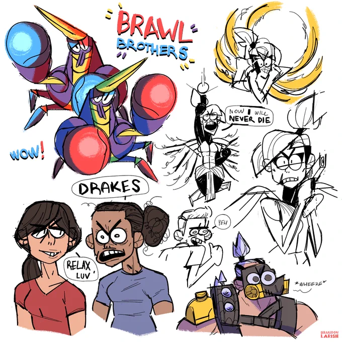 line color jumble #Overwatch #PokemonUltraSunMoon #UnchartedTheLostLegacy #sketchbook
https://t.co/vIfyuBqhqe 