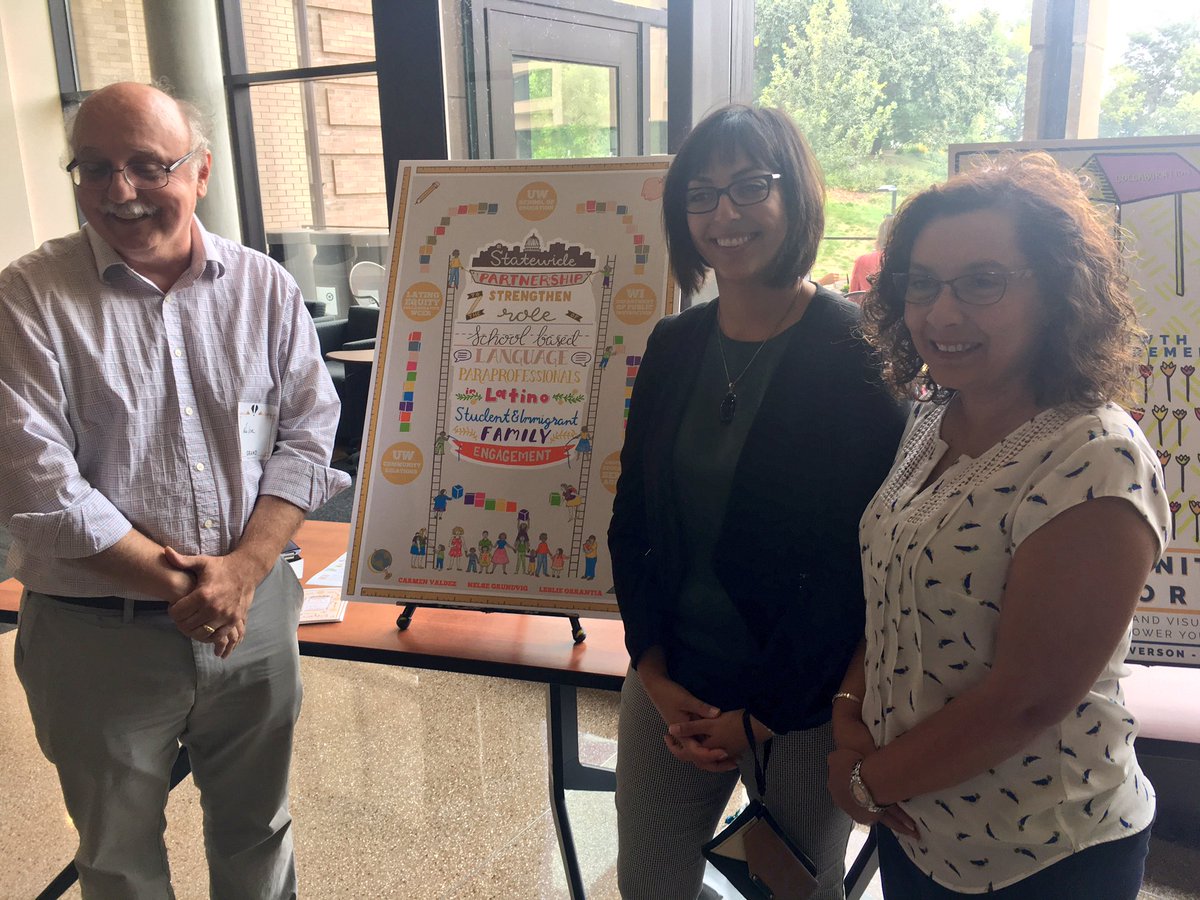 UWCommunityRel's tweet photo. Exploring @UWMadEducation #GrandChallenges #posterfair ft interdisciplinary proposals to engage in meaningful community work in education. https://t.co/OweCJNtZbE