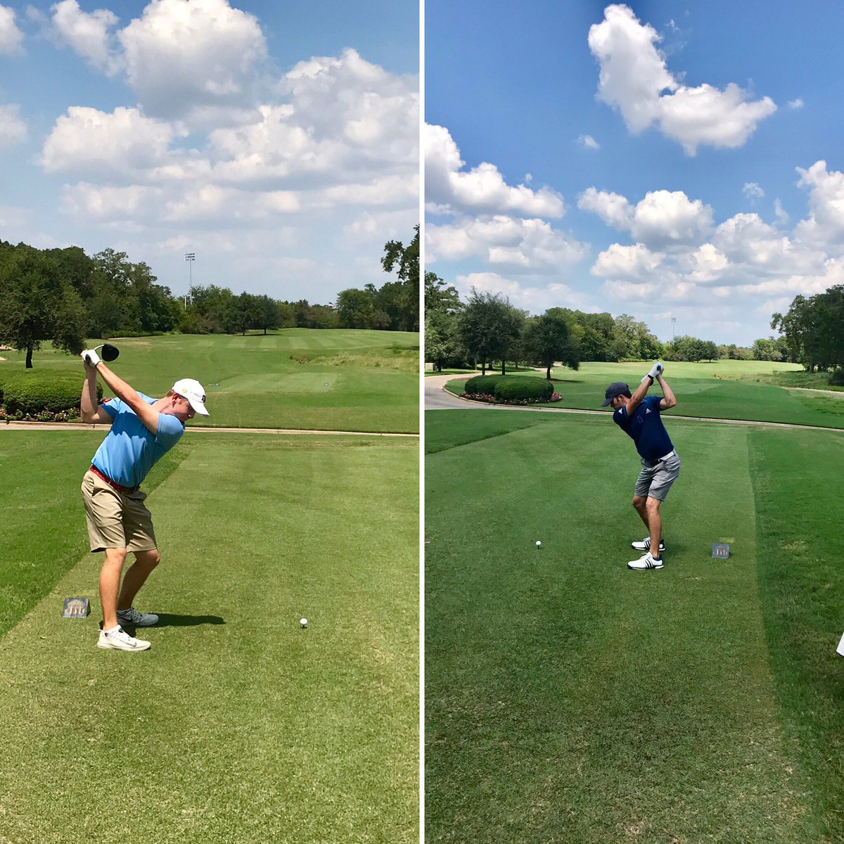 AggieMensGolf's tweet photo. The rookies in their first round of qualifying...just the beginning! Good luck @walker_r_lee &amp; @ramzgolf #AggieGolf #12thman https://t.co/uzfwo1h5hv