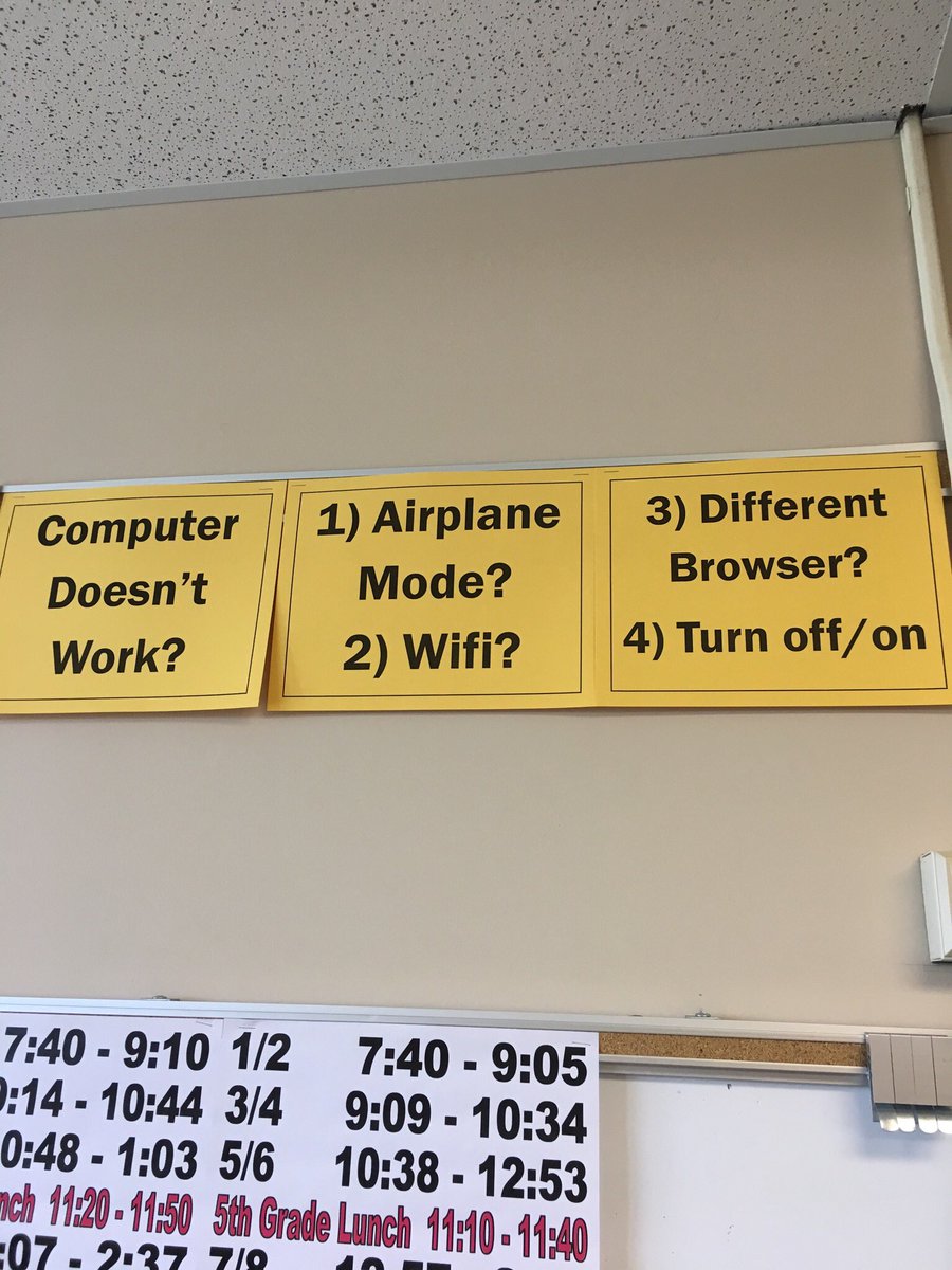 KickrMath's tweet image. Computer not responding right? Try these tips first! #1to1WeGotThis #TechSupport101 #WeAreBuffett @TechTolliver @BuffettMagnet
